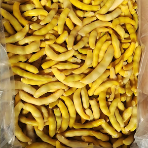 Haricots jaunes brillants surgelés IQF de haute qualité, haricots cirés, légumes surgelés, vente en gros - Product Image 2