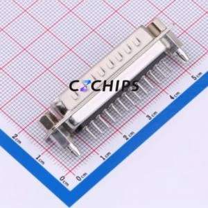 X0225WT7B5 D-Sub/VGA Connector Through hole Component (THT) Connector Standard D-Sub Male 25P Through Hole - Product Image 2