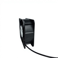 Ventilateur axial EC 150x150x51mm à roulement à billes en plastique, haute pression statique, pour armoire de stockage d'énergie, onduleur UPS