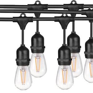 Guirnaldas de Luces LED con Conector de Enchufe E26 E27, Cable de Extensión para Iluminación de Jardín, Impermeable IP65 - Product Image 4