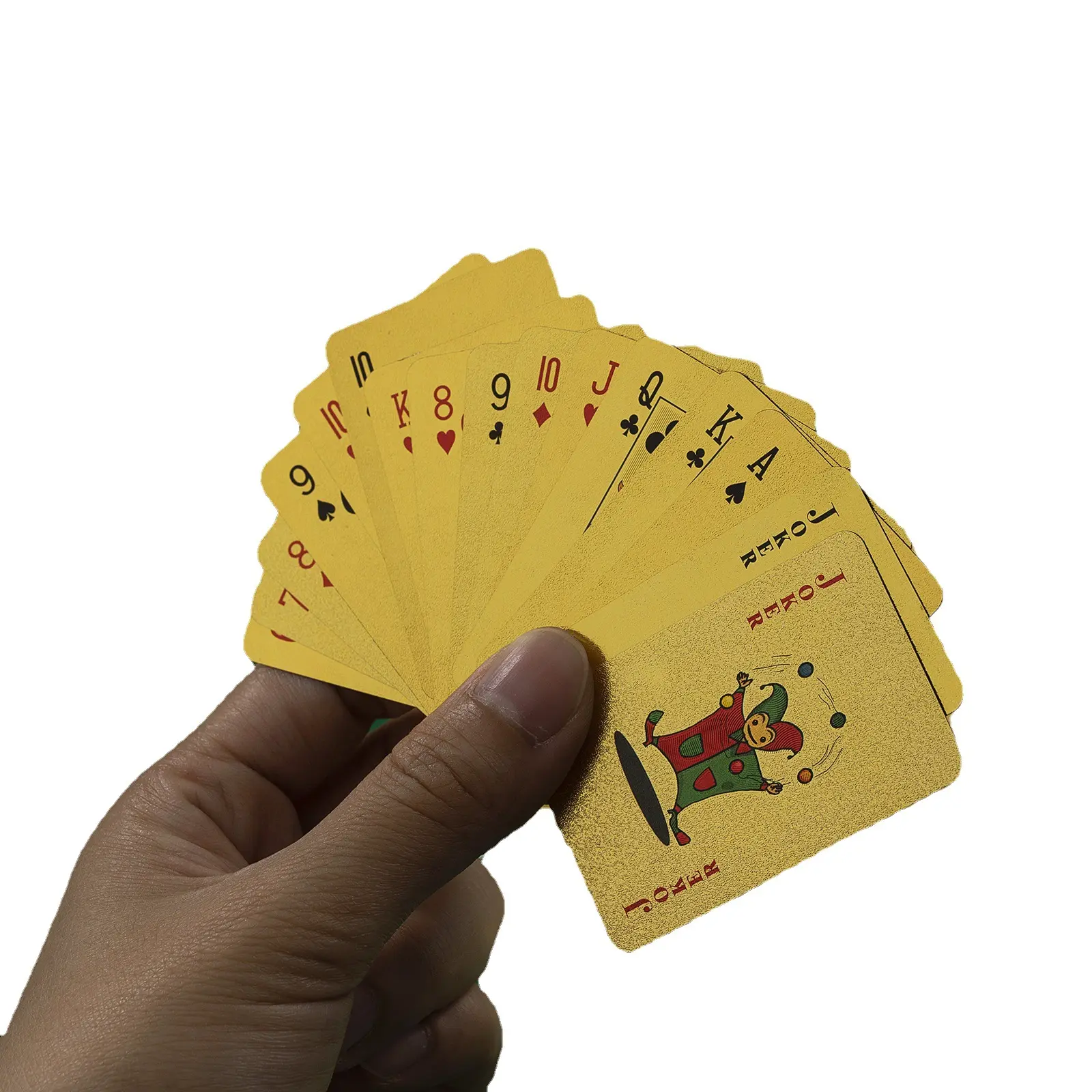 Mini cartes à jouer AI-MICH conception personnalisée impression e-co jeux de cartes de jeu de poker amicaux pour le jeu des adultes