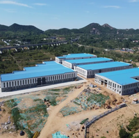 Taller de estructura de acero prefabricado moderno Fábrica y edificios de oficinas Soluciones de trabajo de construcción