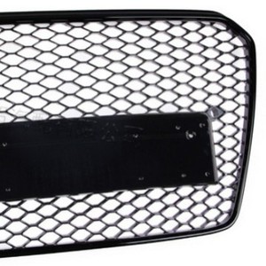 Rejilla de parachoques para Audi RS5, cubierta de malla para modelos A5 S5 B8 2013-2016, plástico ABS, actualización de estilo. - Product Image 1