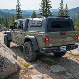 Hardtop Modulare in Lega di Alluminio Resistente, Impermeabile e Chiudibile a Chiave per Jeep Gladiator 4x4, Accessori Fuoristrada - Product Image 1