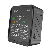 PTH9B moniteur de qualité de l'air TVOC mètre CO2 moniteur PM2.5 PM1.0 détecteur haute résolution CO C6H6 HCHO
