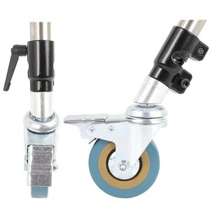 Heavy Duty C-Stand <span class=keywords><strong>Pied</strong></span> Roue Photographie Studio Vidéo Film Film <span class=keywords><strong>Photo</strong></span> Tir Lumière Boîte Souple En Acier Tré<span class=keywords><strong>pied</strong></span> Glide Roue Roulette - Product Image 1
