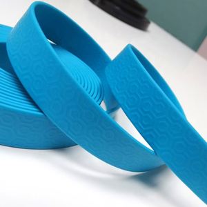 Sangle en nylon enduite de PVC finition mate pour sac à dos, logo personnalisé, imperméable, facile à nettoyer, sangle de bagage - Product Image 1