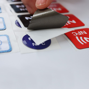 Rfd tùy chỉnh 13.56MHz <span class=keywords><strong>NFC</strong></span> thụ động chống kim loại dính <span class=keywords><strong>RFID</strong></span> thẻ 1K Chip Sticker tag - Product Image 2