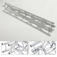 Offre Spéciale 290*290mm aluminium scène DJ équipement tête mobile éclairage barre support treillis pour treillis Totem