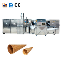 Machine à biscuits, machine à cônes, machine à cornets de crème glacée