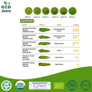 Nouvelle marque privée, thé biologique pur à 100%, thé vert matcha instantané, poudre de thé vert japonais de qualité cérémonielle, sac en vrac - Product Image 4