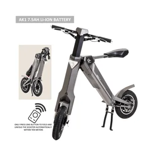 Entrepôt européen Stock Scooter électrique de route cee COC Mini Ebike AK1 Scooter électrique pliant pour jeunes