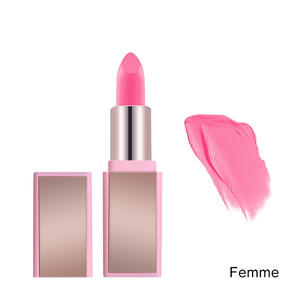 Pigment minéral pur crème sans cruauté sans logo Super séjour crème de marque privée unique de haute qualité humidité rouge à lèvres solide nu - Product Image 3