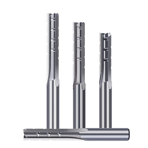 HUHAO TCT karbida padat 3 seruling lurus <span class=keywords><strong>Bit</strong></span> Router <span class=keywords><strong>Bit</strong></span> untuk penggilingan kayu pemotong H25010620 - Product Image 1