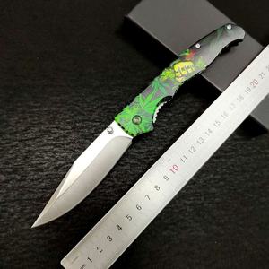Nuevo Cuchillo de Bolsillo Iwakee Verde para Supervivencia en la Jungla, para Acampar y Hacer Senderismo, Hoja de Acero Inoxidable, Mango de Plástico, Plegable, Grado Industrial, OEM - Product Image 6