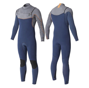 <span class=keywords><strong>Combinaison</strong></span> de plongée et de surf en néoprène haute élasticité personnalisée avec fermeture éclair sur la poitrine Limestone <span class=keywords><strong>4</strong></span>/<span class=keywords><strong>3</strong></span> pour hommes - Product Image 5