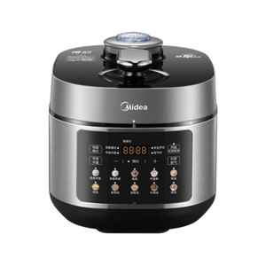 Cuisinière à pression électrique Midea 5L en acier inoxydable, contrôle numérique, multifonctionnelle, cuiseur à riz intelligent - Product Image 3