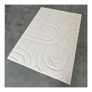 พรมขนสัตว์เทียมลายกระต่ายสุดนุ่ม ดีไซน์สั่งทำพิเศษ ขายดีประจำปี 2025 สำหรับห้องนั่งเล่นและห้องนอน พรมปูพื้นความหนาแน่นสูง - Product Image 1