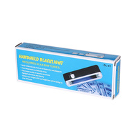 Détecteur de billets UV portable avec écran LCD - Détecte les billets de banque contrefaits en polymère et en papier - 600 billets/minute - Batterie lithium-ion