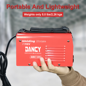 Machine à souder MMA portable ARC125, mini, 110V, 125A, soudeuse à l'arc, IGBT, équipement <span class=keywords><strong>de</strong></span> soudage à l'arc, expédition rapide en 24h - Product Image 5