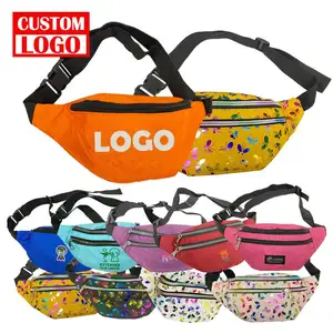 Low Moq Multi Color Stock Fashion Kids Waist Bag Waist Fanny Pack Adjustable Belt Chest Bag Custom Fanny Pack