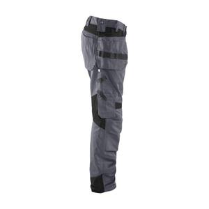 BLAKLADER - 155518609499C148 Pantalon Craftsman Gris/Noir-PANTALON DE TRAVAIL EAN 7330509590379 PANTALON DE TRAVAIL CARGO - Product Image 4