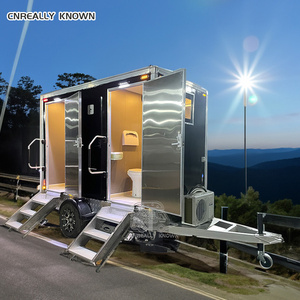 Toilettes mobiles de luxe en acier 2026 pour utilisation en parc - Product Image 1