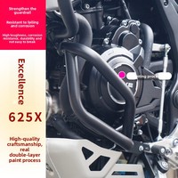 Protection de châssis de moto Kaiyue 625X en acier au carbone, anti-collision et résistante aux chutes, style robuste fixe, modèle de rechange