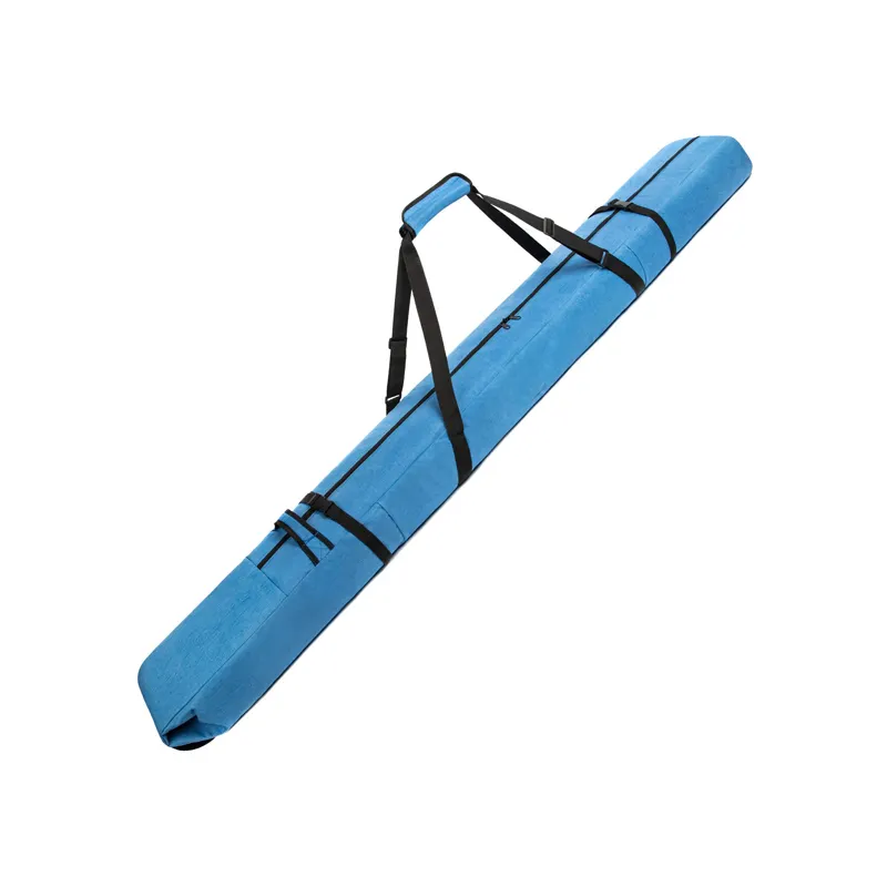 Дорожная одноместная сумка для лыж из полиэстера регулируемой длины, полностью мягкая Лыжная сумка для снежной экипировки