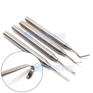 Set di estrazione del dente di potere del periotomo di flessione dentale punta del dente di titanio parodontale flessibile periostale dentale elevatore - Product Image 1