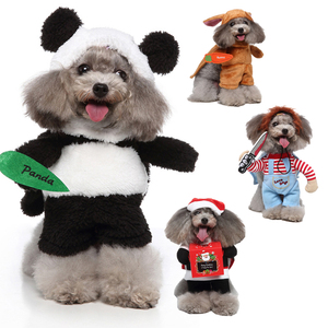 <span class=keywords><strong>Amazoo</strong></span> Shopify – petit animal de compagnie mignon Panda, vente en gros, S/M/L/XL, cosplay amusant, vêtements pour chiens, quantité minimale de commande - Product Image 1