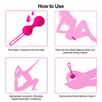 Adulte vibrant EggToy sport Silicone dames bouchons Anales produits Eroticos Kegel Ball