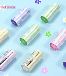 Alat Tulis Anak-anak Penghapus Pensil Bulat Hadiah TK Penghapus Bunga Kartun Lucu 739 - Product Image 3