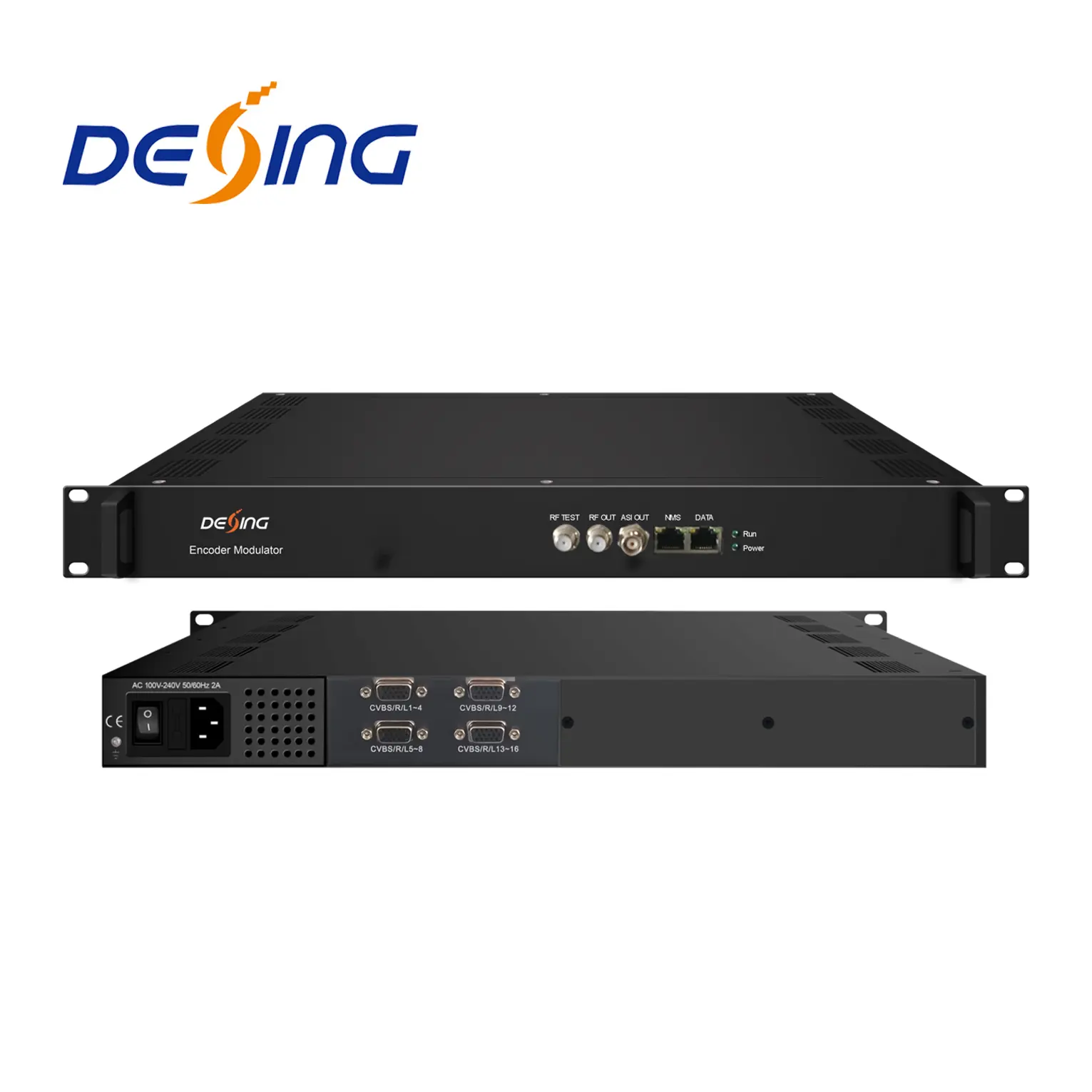 NDS3526SA 16チャンネルcvbs ip MPEG4qamエンコーダ変調器