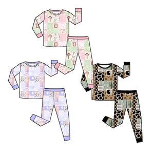 Zs Özel Baskılı Yumuşak Bebek Giysileri Sonbahar Bebek Erkek Kız Tulumu Bambu Viskoz Spandeks Çift Yönlü Fermuarlı Uyku Tulumu - Product Image 4