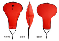 Logo personnalisé 140lbs Flottabilité Air gonflable Sac de levage de plongée Sacs de levage de récupération en mer pour le sauvetage de sécurité sous-marine