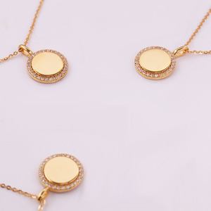 Offre Spéciale 18K JAUNE or moissanite diamant pendentif bijoux moissanite hip hop jewelri - Product Image 3