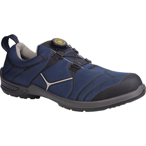 Scarpe Antinfortunistiche POSITANO Unisex Leggere Antistatiche con Tomaia in Microfibra Vera Pelle Elastica con Chiusura a Rotella Traspiranti in PU - Product Image 1
