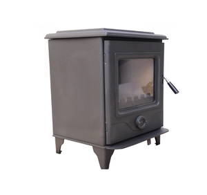 Estufa de Leña sin Humo, Estufa de Leña de Acero Inoxidable y Hierro Fundido, Chimenea Independiente - Product Image 4