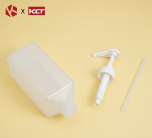 Bomba Dosadora de Plástico de Grau Alimentício para Xarope, Garrafa Transparente para Molhos, Mel, Ketchup, Garrafa de Apertar de Alta Qualidade para Cozinha - Product Image 3