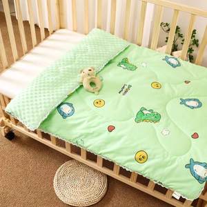 Nouveau-né bébé <span class=keywords><strong>lit</strong></span> coton matelas maternelle petite couette <span class=keywords><strong>lit</strong></span> pour enfants matelas nouvelle couleur Anti-poussière acariens 200TC toutes saisons - Product Image 6