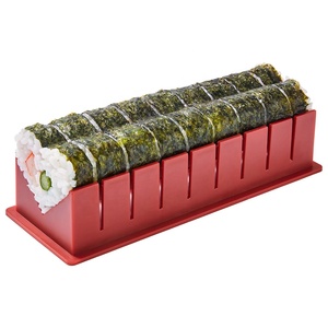 Fabricante de <span class=keywords><strong>sushi</strong></span> de lujo con 4 formas de molde de arroz manual Fácil y divertido Rollos de <span class=keywords><strong>sushi</strong></span> fabricante de kit de <span class=keywords><strong>sushi</strong></span> de plástico - Product Image 4