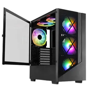 SATE- 2022 New Arrive gamer Cabinet OEM Tempered Glass Panel Gaming pc Cabinet Computer Case K890