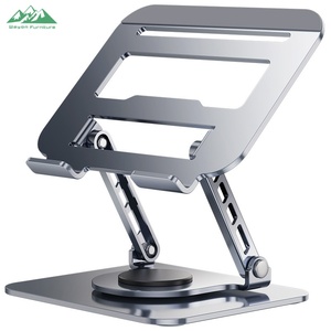 เวยอนขาตั้งแล็ปท็อปอะลูมิเนียมอัลลอยแบบพับ<span class=keywords><strong>ได้</strong></span>สำหรับแมคบุค<span class=keywords><strong>โปร</strong></span>ใช้ในสำนักงานขาตั้งยกเดสก์ท็อปปรับความสูง<span class=keywords><strong>ได้</strong></span>ตามหลักสรีรศาสตร์ - Product Image 2