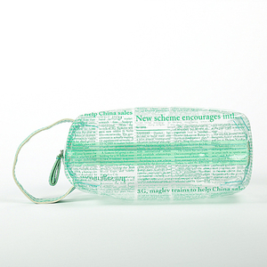 Bolsa de PVC con cremallera al mejor precio al por mayor, bolsa de PVC transparente personalizada con logotipo de diseño de moda, bolsa de cosméticos de PVC reutilizable - Product Image 4