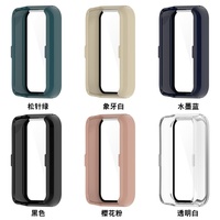 Casing pelindung layar Anti gores, casing pelindung kaca Anti gores 3D, pelindung Bumper keras, casing Untuk Honor Band 9 cocok untuk pengguna baru