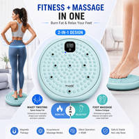 Tabla giratoria para ejercicio, equipo de rehabilitación, accesorio inteligente para fitness, tapete de acupresión para el hogar, máquina de disco giratorio para la cintura