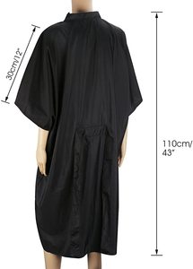 스파 마사지 클라이언트 가운 롱 살롱 기모노 클라이언트 라운지 가운 스모크 원피스 캐주얼 짠 의료 유니폼 실험실 코트 외과 유니폼 - Product Image 4