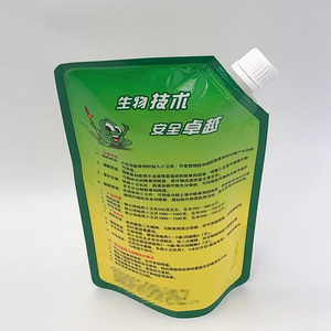 Bolsa con Boquilla de Seguridad Reutilizable y Duradera de 500 ml, con Fondo Plano y Sellado Térmico, para Productos Ácidos y Alcalinos, para Agricultura, Harina, Alimentos, Impresión por Grabado - Product Image 5