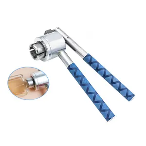 Sanying High Quality Stainless Steel Manual Perfume Capping Spray Nozzle Cover Seal Crimping Machine